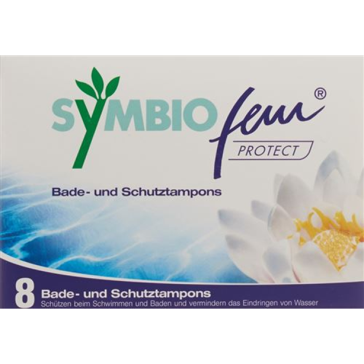 Symbiofem PROTECT Badebeskyttelse Tamponer 8 stk