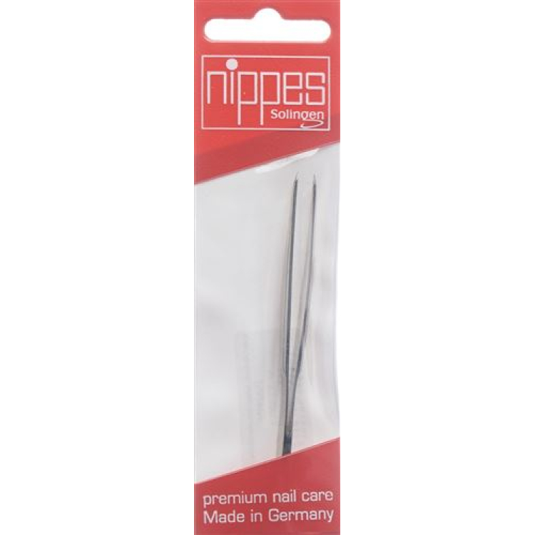 Nippes pinsett 8cm spiss forniklet