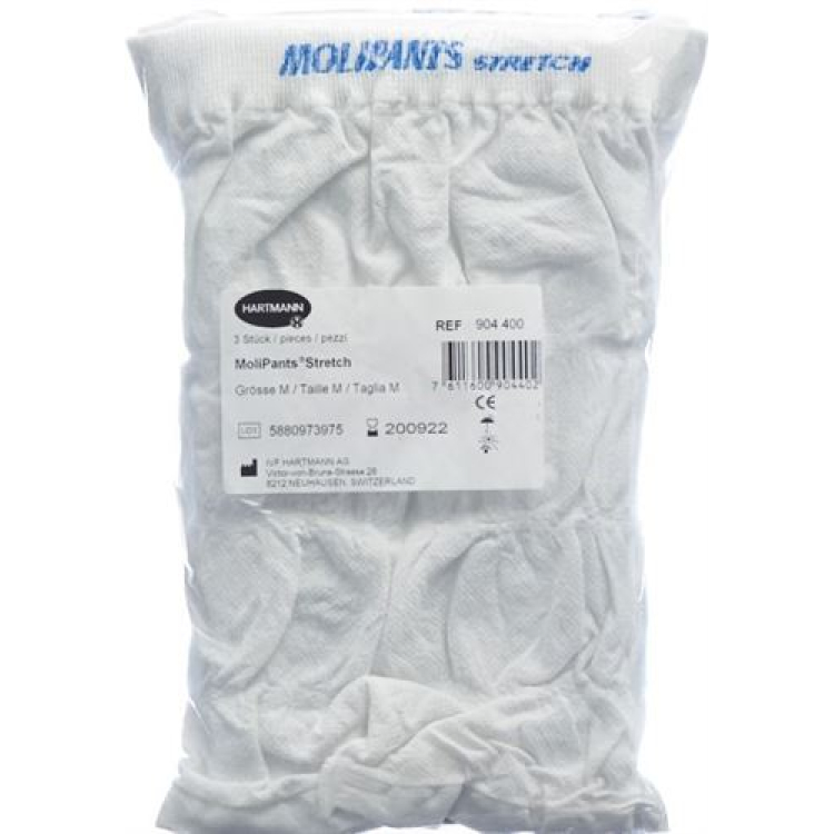 Фиксирующие штаны MOLIANTS STRETCH M 65-110см 3 шт.