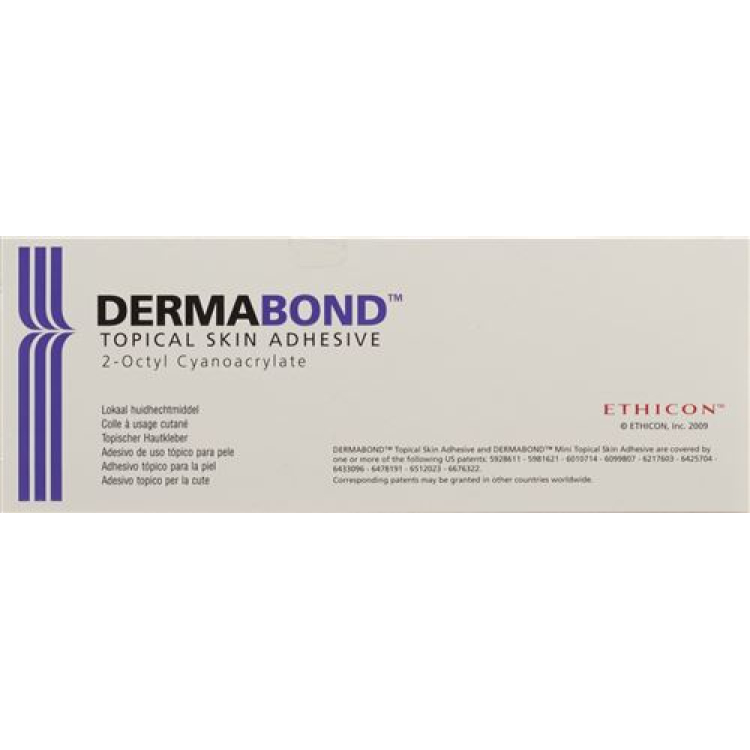 Sterilno lepilo za kožo Dermabond visoke viskoznosti 12 x 0,5 ml