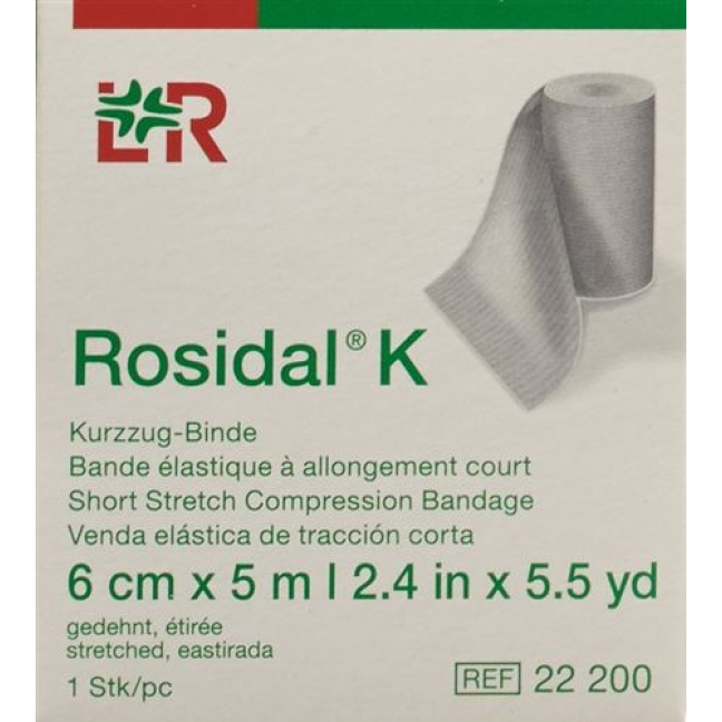 Rosidal K Kurzzug binding 6cmx5m