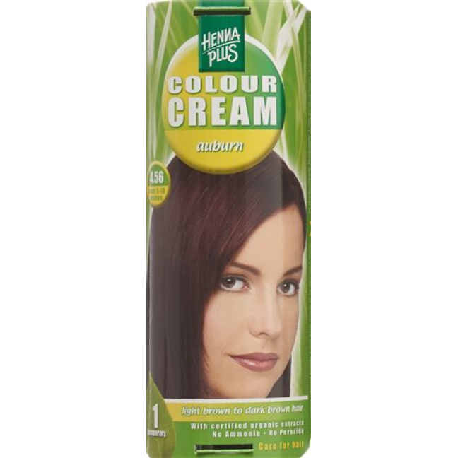 Henna Plus Color Cream 4:56 Maroon Hair Dye