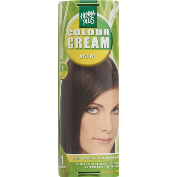 Henna Plus Color Cream 4 barna 60 ml