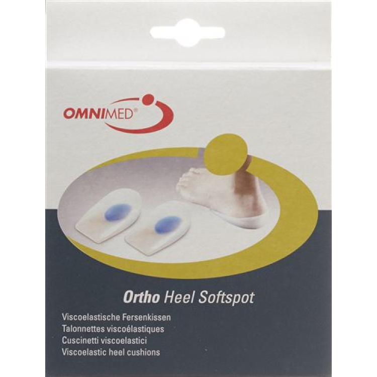 OMNIMED Ortho Heel podpätkový vankúš Gr2 Softspot 1 pár