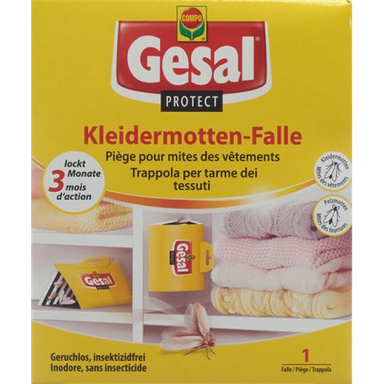 Капан за молци за дрехи Gesal PROTECT