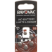 Rayovac battery hearing aids 1.4V V312 6 pcs
