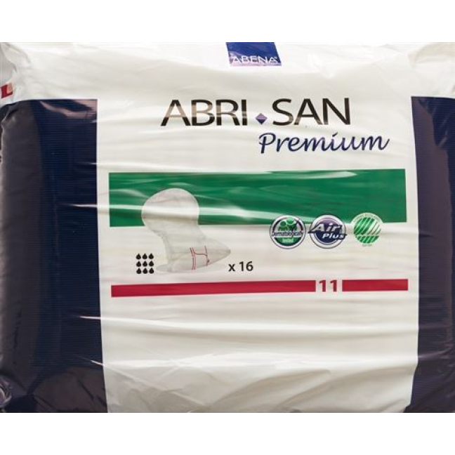 Abri-San Premium 解剖形状插入件 Nr11 37x73cm 红色 Sa