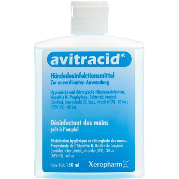 Avitracid liq colored lt 10 - Skin Care Product for Body Care and Wound Disinfection