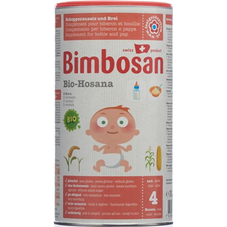 Bimbosan Bio-Hosana 3 grain burk 300 g