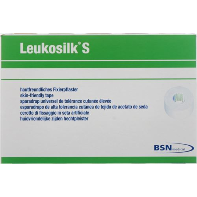 LEUKOSILK S 橡皮膏 9.2mx5cm 白色 6 片