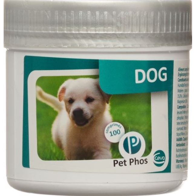 PET PHOS DOG Tabl für Hunde Ds 100 Stk