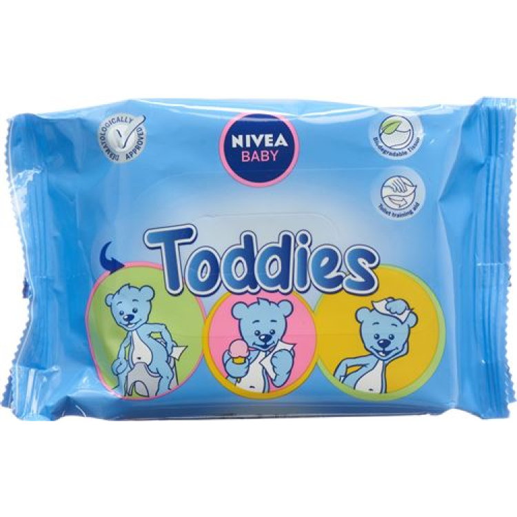 Toalhetes NIVEA BABY Toddies refil 60 unid.