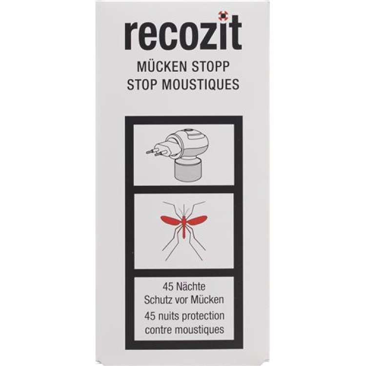 Recozit mosquitoes stop plug with liquiduid