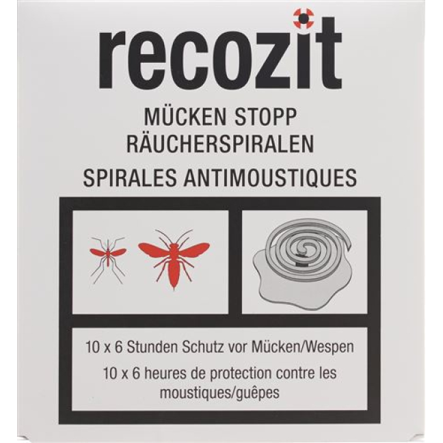 Recozit mosquitos stop Incenso 5 x 2 unid.