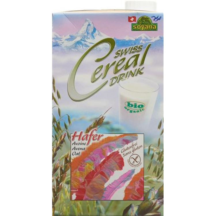 Soyana Swiss Cereal Oat Drink Organic Tetra 1 លីត្រ