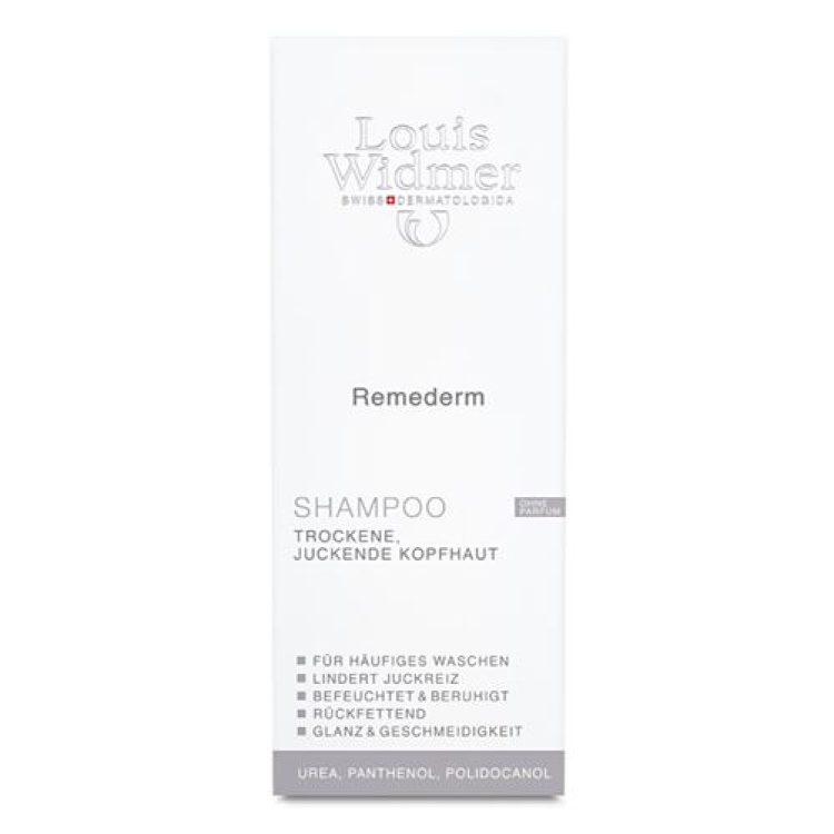 Louis Widmer Remederm Shampoo Niet-geparfumeerd 150 ml