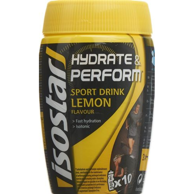Isostar Hydrate and Perform Plv Citron Ds 400გ