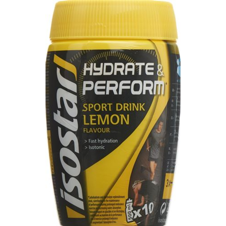 Isostar Hydrateren en uitvoeren Plv Citron Ds 400g