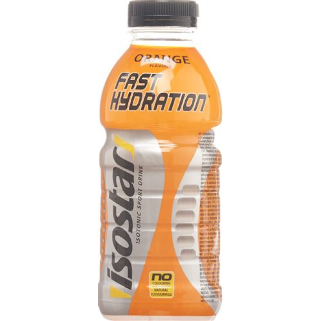 Isostar Hydrate & Perform Líquido Laranja Pet 500 ml