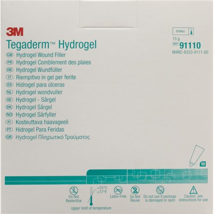 Hidrogel 3M Tegaderm 10 Tb 15g