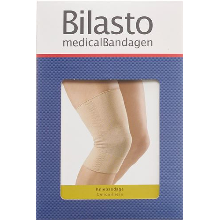 BILASTO Knee Support XL smėlio spalvos