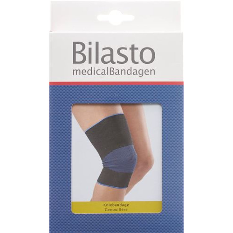 BILASTO knästöd L Svart / Blå