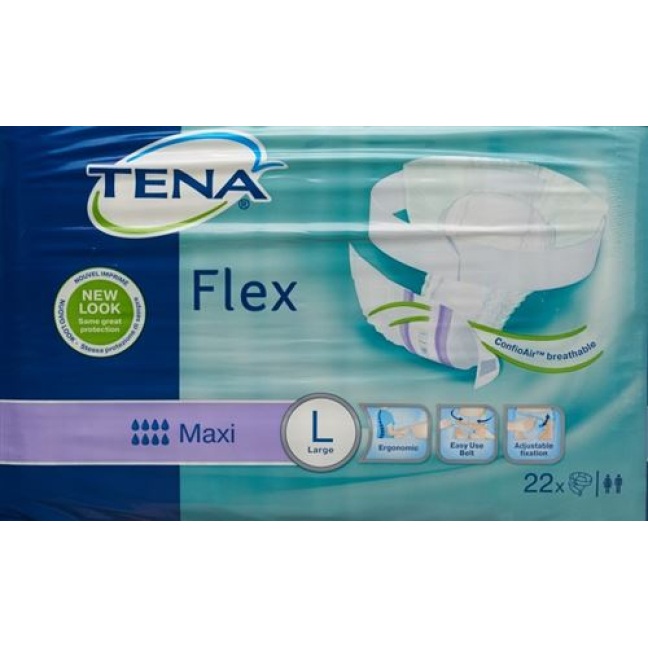 TENA Flex Maxi L 22 unid.