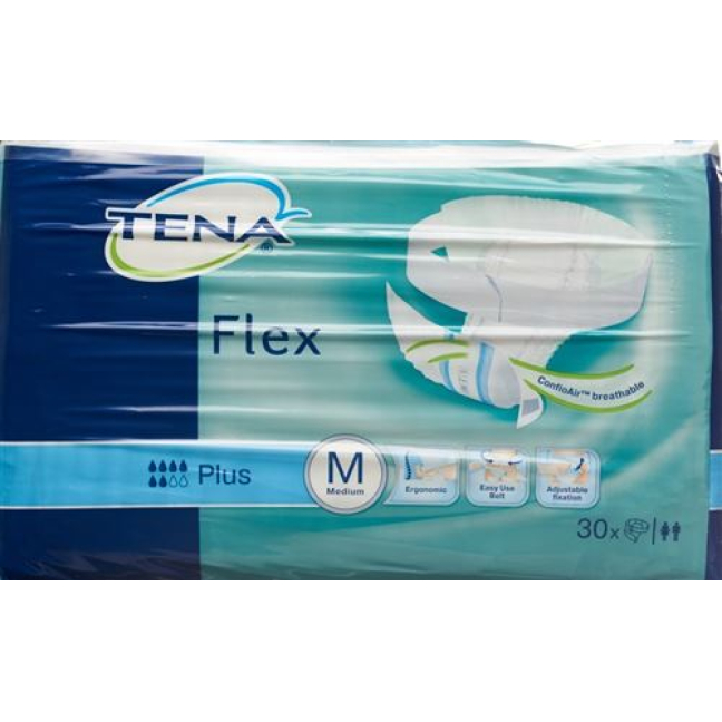 TENA Flex Plus M 30 unid.