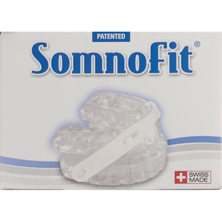 SOMNOFIT jaw brace snoring and apnea