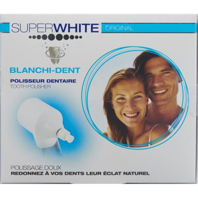 SUPER WHITE Blanchi Dent მოწყობილობა დასრულებულია