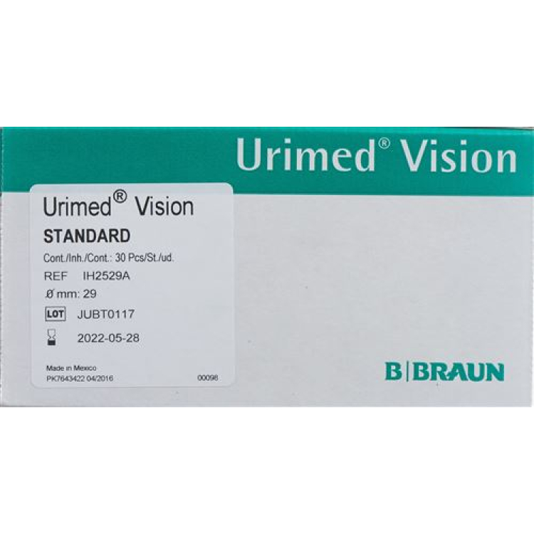 Urimed VISION Urinal Condom 29mm Standard 30 pcs