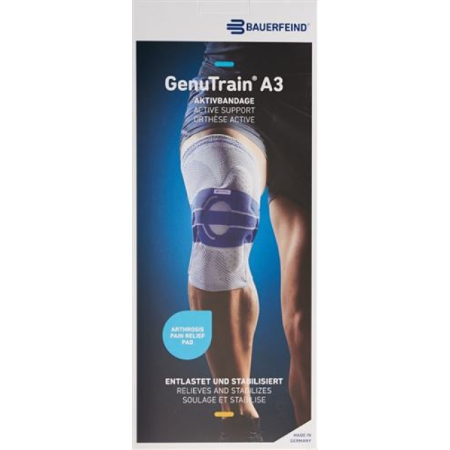 GenuTrain A3 Active podpora Gr2 pravý titán
