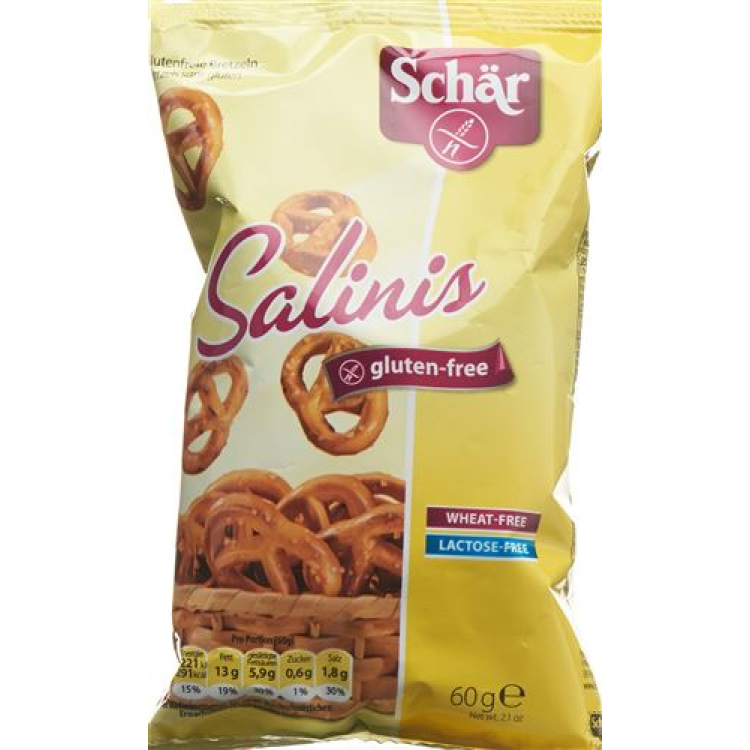 Warping Salinis sin gluten 60 g