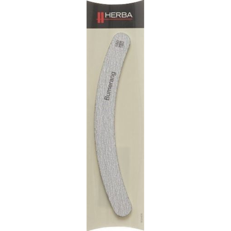 HERBA nail file boomerang