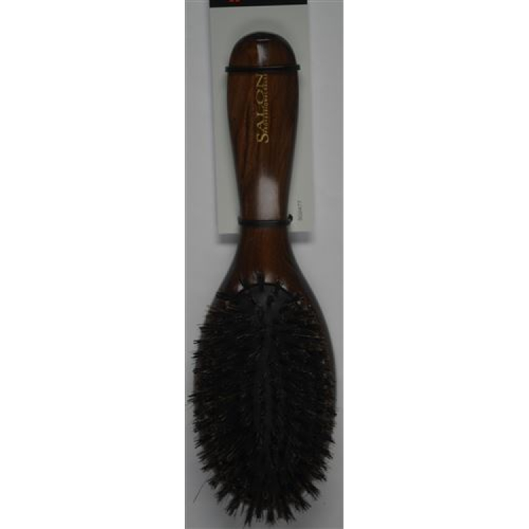 Brosse à tête en caoutchouc Herba avec poils de sanglier