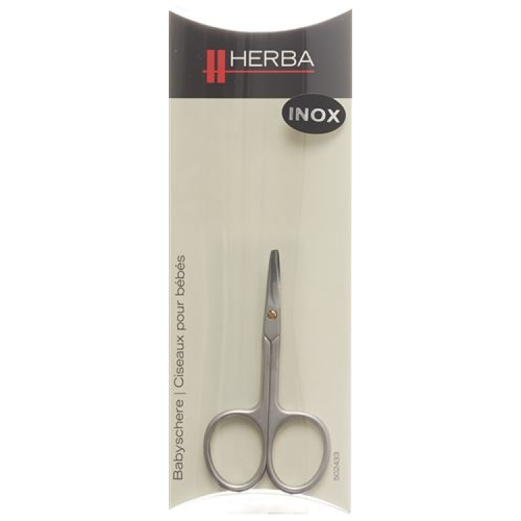 Βρεφικό ψαλίδι HERBA Inox