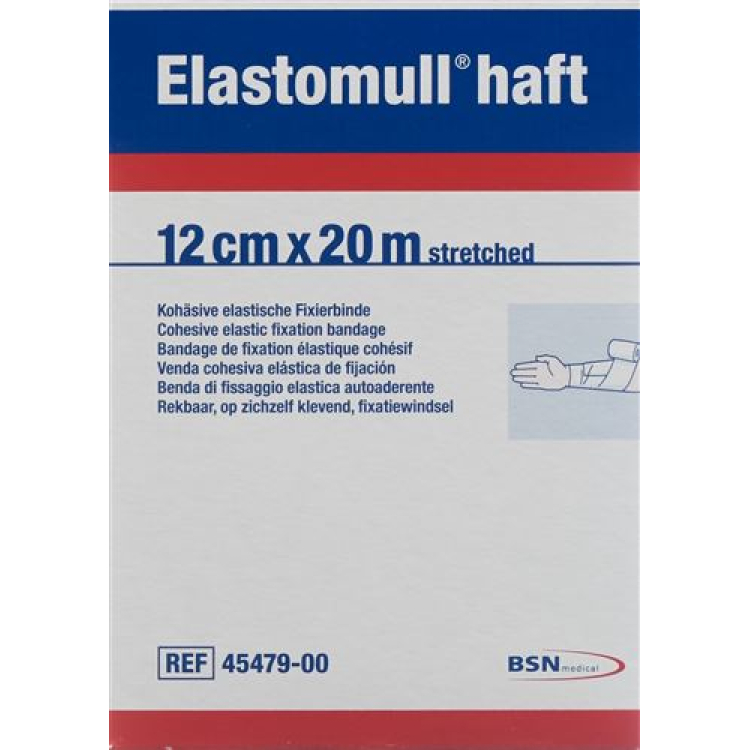 ELASTOMULL BONDING gauze bandage white 20mx12cm role