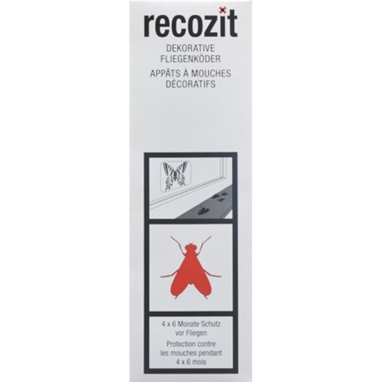 Recozit Decorative fly lure 4 pcs