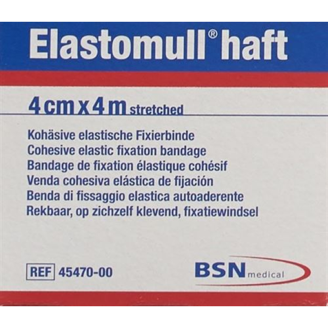 ELASTOMULL BONDING gauze bandage white 4mx4cm role