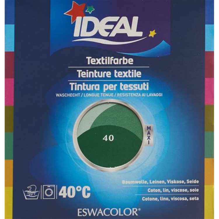 IDEAL MAXI Cotton Color No40 középzöld