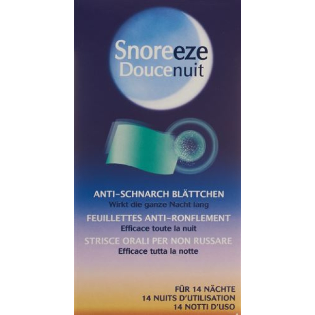 Snoreeze doucenuit anti-snoring leaves 14 pieces
