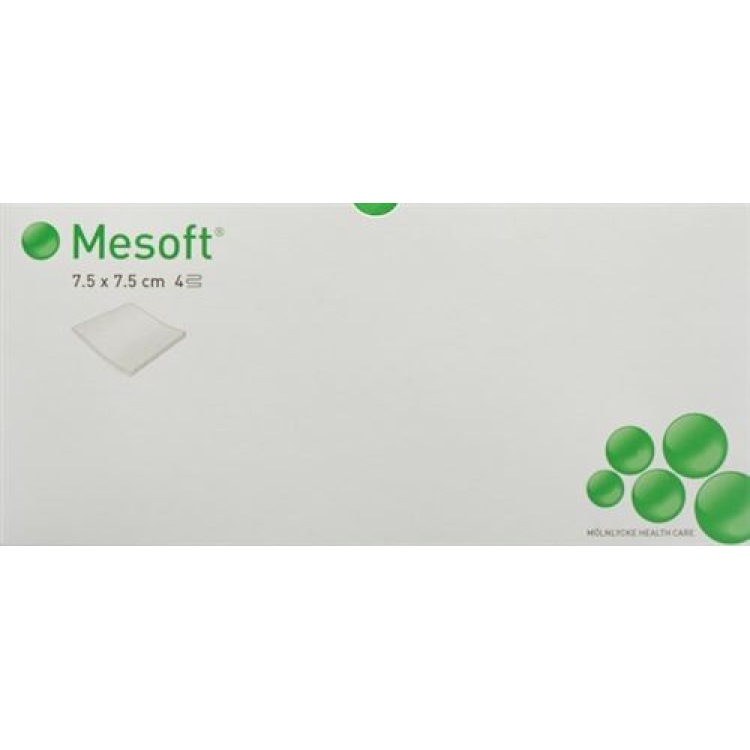 Mesoft солтүстік-батыс компресстері 7,5х7,5см стерильді 30 х 5 дана