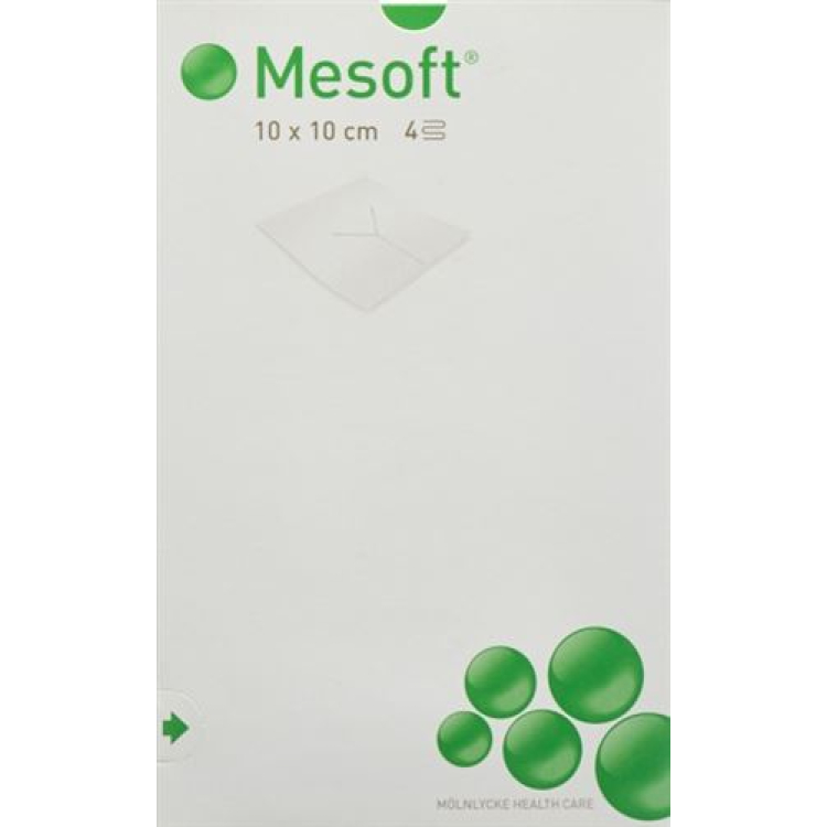 Mesoft kuzeybatı Yarık 10x10cm steril 130 adet