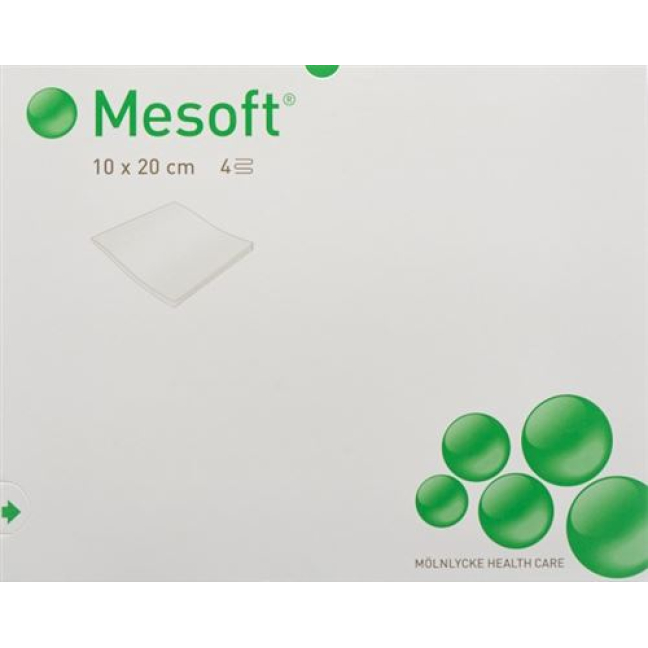 Mesoft Northwest compresses 10x20cm Stériles 60 x 2 pcs