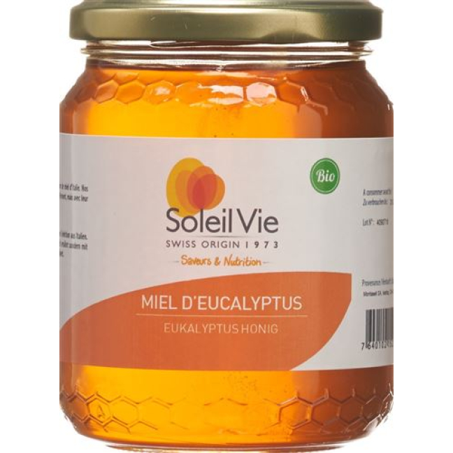 SOLEIL VIE Eukalyptushonig Bio 500 g