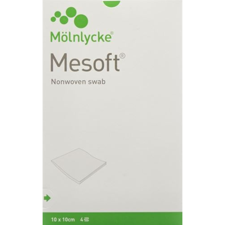 Mesoft வடமேற்கு Vlieskompressen 10x10cm மலட்டு 30 பட்டாலியன் 5 பிசிக்கள்