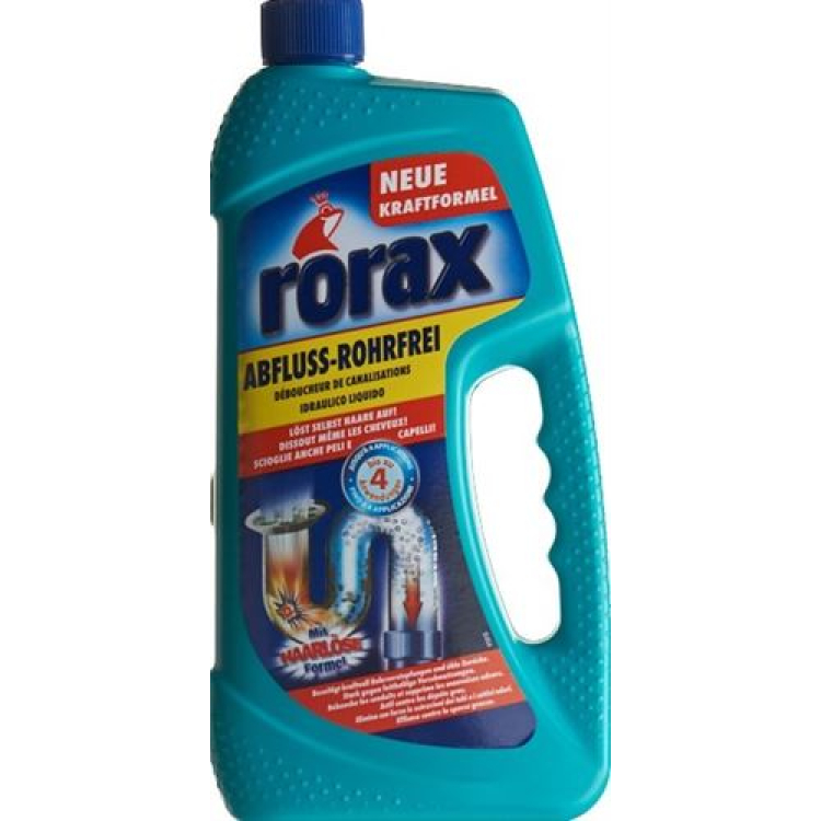 Rorax äravoolupuhastusvedelik Fl 1000 ml