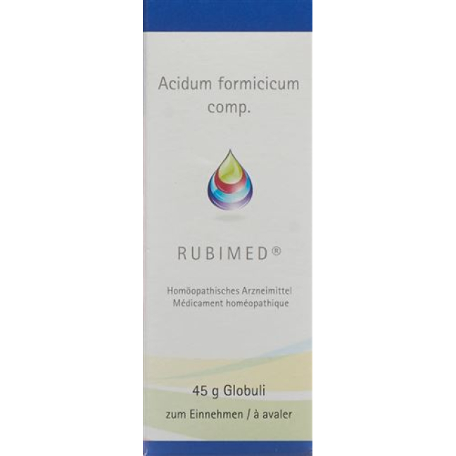 Rubimed Acidum Formicicum شركات. غلوب 45 جم