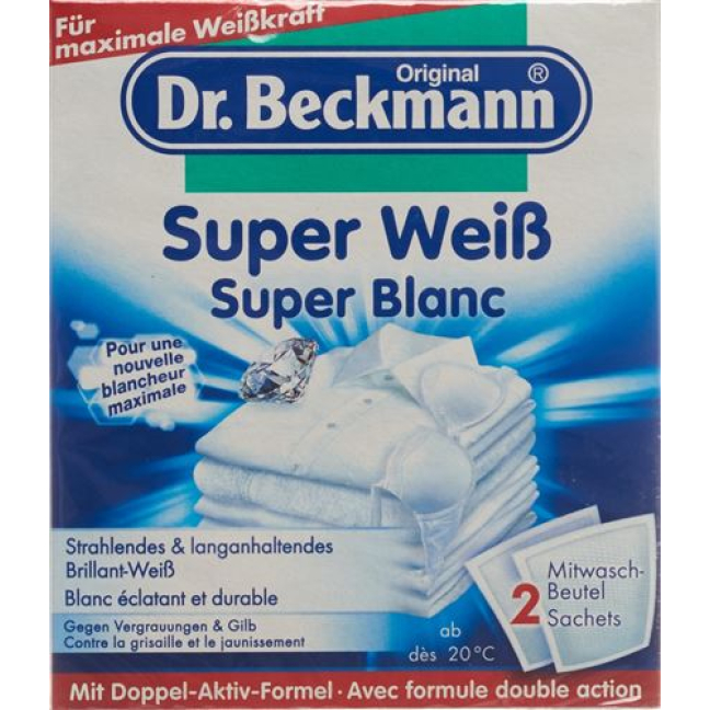 Dr Beckmann Super White 2 x 40 g
