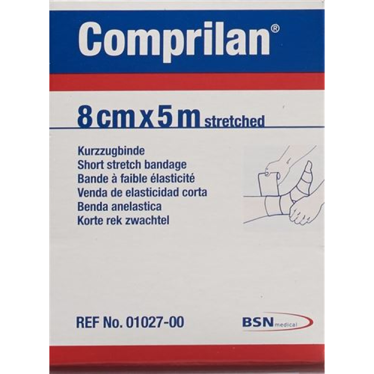 Comprilan kort stretchbandage 5mx8cm